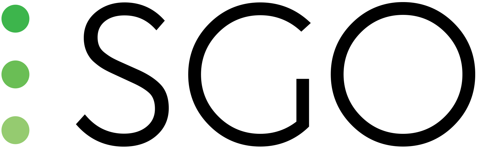 Logo de Soluciones Gráficas por Ordenador (SGO)
