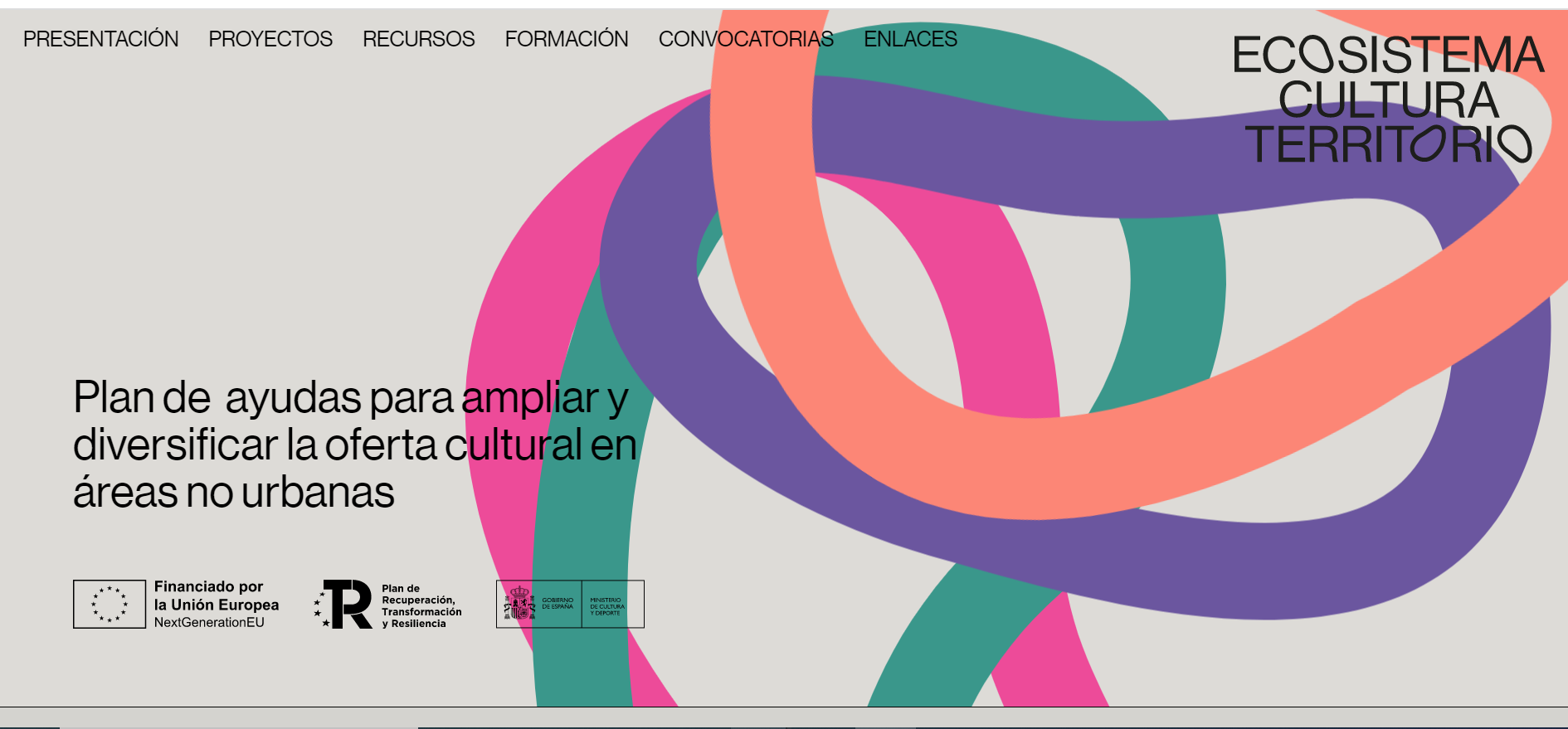 El Ministerio De Cultura Y Deporte Lanza La Web Ecosistema Cultura Territorio Enem 5107